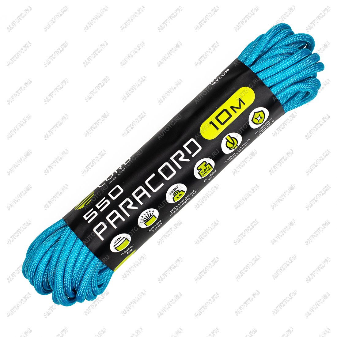 220 р. Паракорд 550 CORD nylon 10м (ocean blue) CORD 550.n10.o.bl  с доставкой в г. Керчь