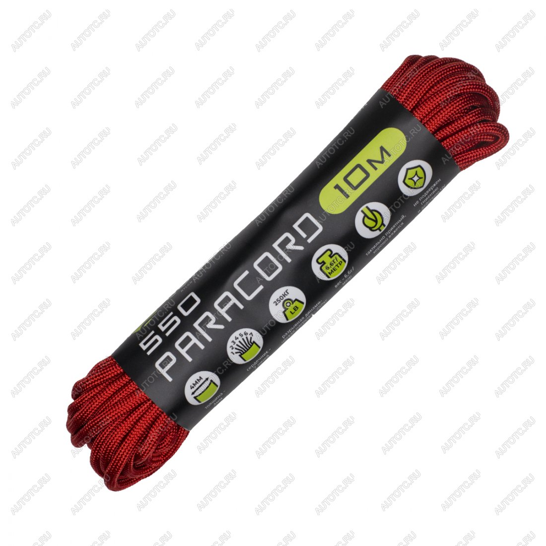 269 р. Паракорд 550 CORD nylon 10м (red) CORD 550.n10.r  с доставкой в г. Керчь