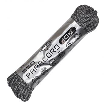 539 р. Паракорд 550 CORD nylon 10м SuperReflective (black snake) CORD 550.n10.lm.b.snk  с доставкой в г. Керчь. Увеличить фотографию 1