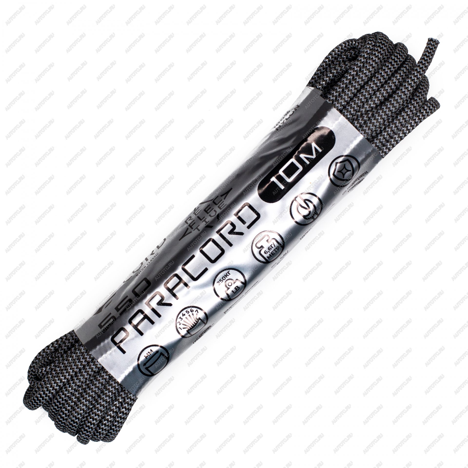 799 р. Паракорд 550 CORD nylon 10м SuperReflective (black wave) CORD 550.n10.lm.b.w  с доставкой в г. Керчь