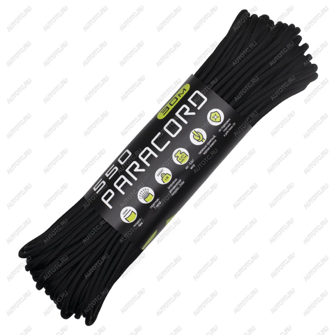 679 р. Паракорд 550 CORD nylon 30м (black) CORD 550.n30.b  с доставкой в г. Керчь
