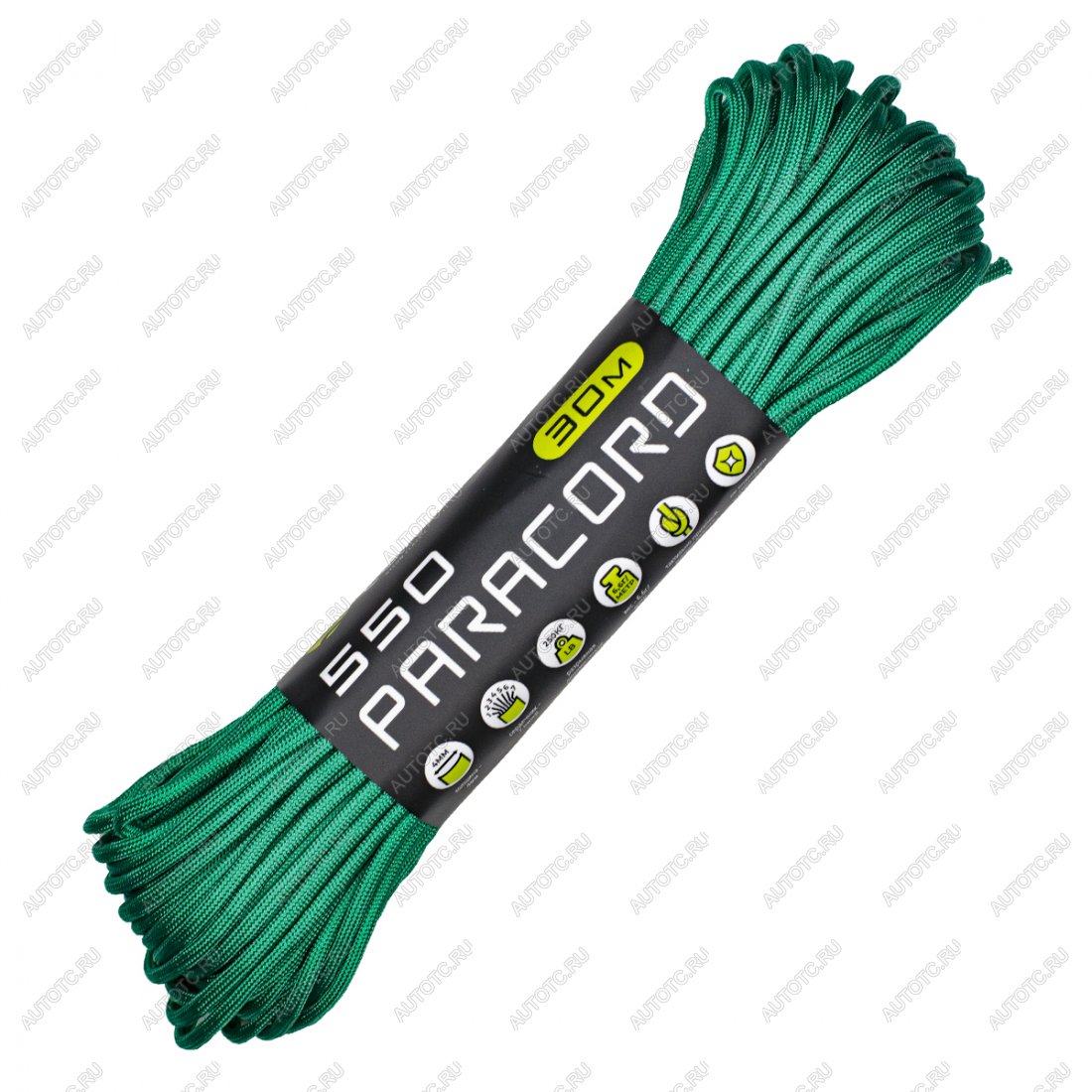609 р. Паракорд 550 CORD nylon 30м (emerald green) CORD 550.n30.em.gr  с доставкой в г. Керчь