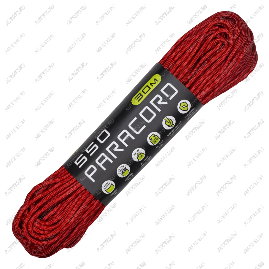 679 р. Паракорд 550 CORD nylon 30м (red) CORD 550.n30.r  с доставкой в г. Керчь