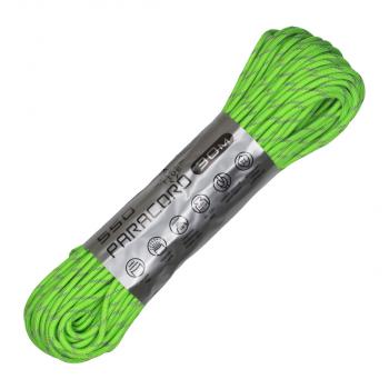 829 р. Паракорд 550 CORD nylon 30м световозвращающий (neon green) CORD 550.n30.lm.n.gr  с доставкой в г. Керчь. Увеличить фотографию 1