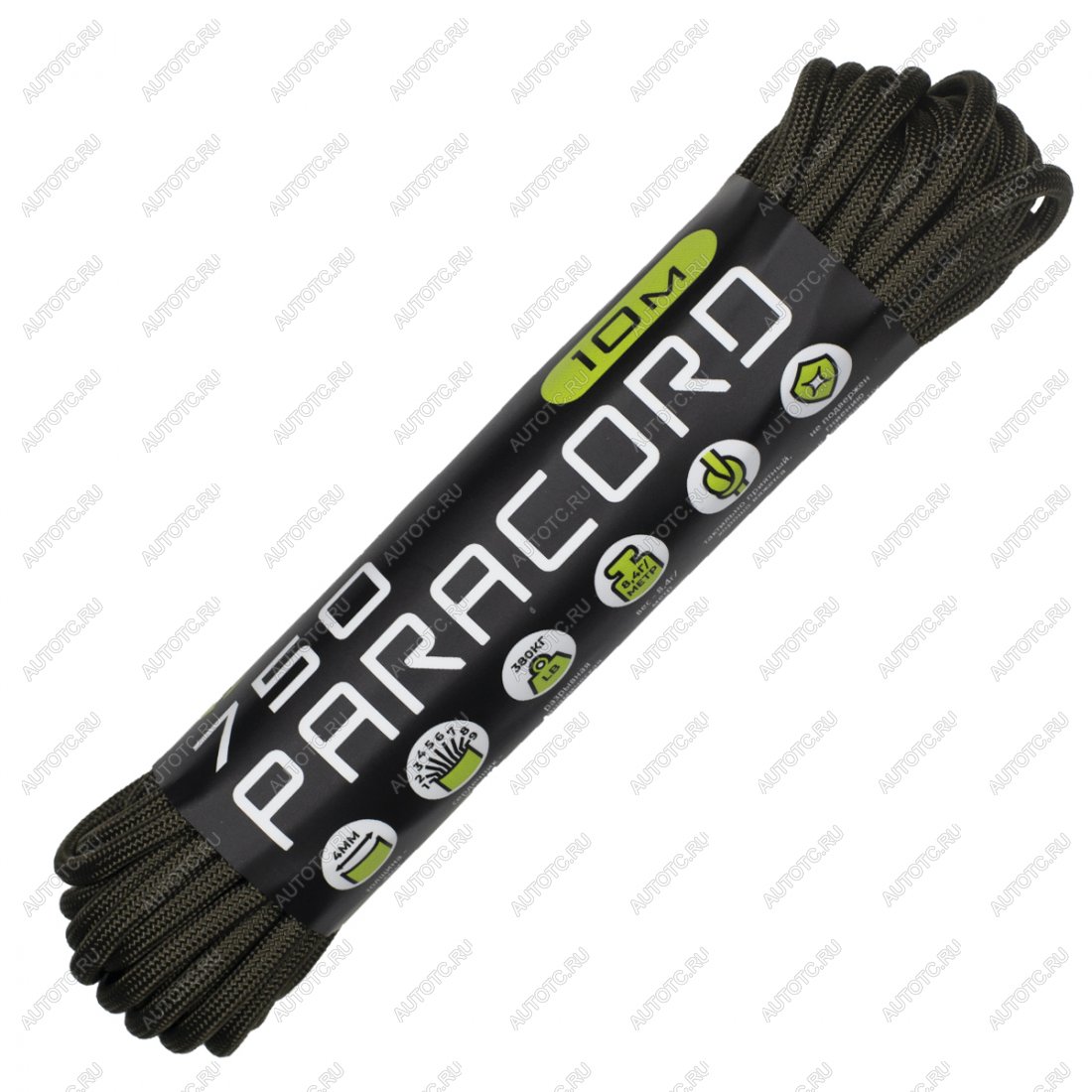 260 р. Паракорд 750 CORD nylon 10м (army green) CORD 750.n10.a.gr  с доставкой в г. Керчь