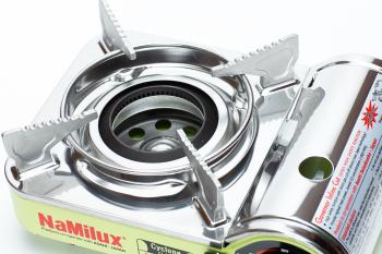 3 589 р. Плита газовая NaMilux 174PSS (циклон) мини NaMilux na3761ps-(174ps)---8  с доставкой в г. Керчь. Увеличить фотографию 2