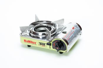 3 589 р. Плита газовая NaMilux 174PSS (циклон) мини NaMilux na3761ps-(174ps)---8  с доставкой в г. Керчь. Увеличить фотографию 1