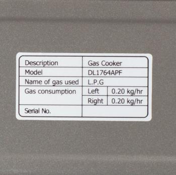 7 779 р. Плита газовая NaMilux DL1764APF 2 конфорки (под бытовой баллон) NaMilux dl1764apf  с доставкой в г. Керчь. Увеличить фотографию 3