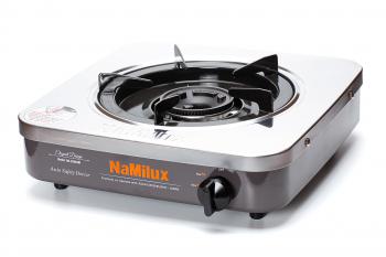 5 569 р. Плита газовая NaMilux NA-S5516ASM 1 конфорка (под бытовой баллон) NaMilux na-s5516asm-(350asm)  с доставкой в г. Керчь. Увеличить фотографию 1