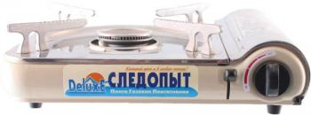 2 759 р. Плита газовая портативная "СЛЕДОПЫТ - DeluxE", (с подогревом) нержавеющая сталь, цанговый баллон СЛЕДОПЫТ pf-gst-n03  с доставкой в г. Керчь. Увеличить фотографию 1