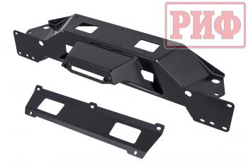 57 399 р. Площадка РИФ под лебёдку в штатный бампер Dodge Ram 1500 Rebel 2019+ (бензин) РИФ rifdrr-30000  с доставкой в г. Керчь. Увеличить фотографию 2