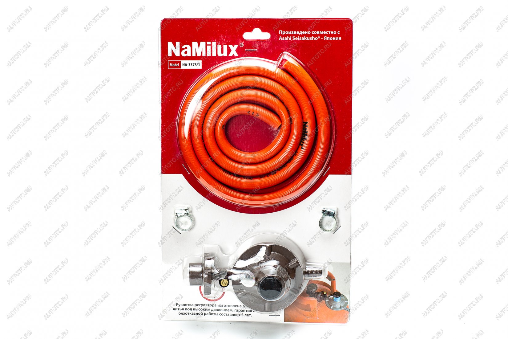 1 629 р. Регулятор давления со шлангом NaMilux NA-337SET NaMilux na-337s-1  с доставкой в г. Керчь