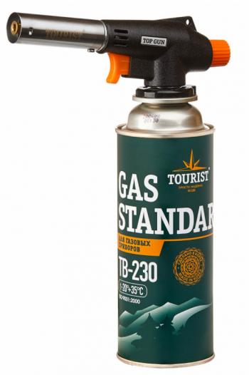 569 р. Резак газовый TOURIST TOP GUN с пьезоподжигом TOURIST tt-330  с доставкой в г. Керчь. Увеличить фотографию 2