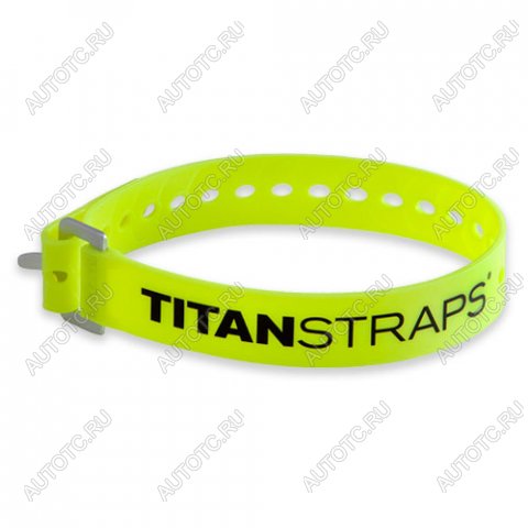 2 259 р. Ремень крепёжный TitanStraps Industrial желтый L = 51 см (Dmax = 14,15 см, Dmin = 5,5 см) TitanStraps tsi-0120-fy  с доставкой в г. Керчь