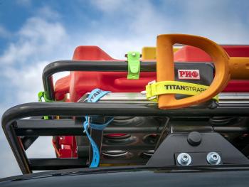 2 259 р. Ремень крепёжный TitanStraps Industrial желтый L = 51 см (Dmax = 14,15 см, Dmin = 5,5 см) TitanStraps tsi-0120-fy  с доставкой в г. Керчь. Увеличить фотографию 8