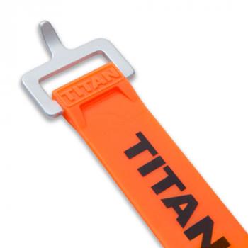 2 379 р. Ремень крепёжный TitanStraps Industrial оранжевый L = 64 см (Dmax = 18 см, Dmin = 5,5 см) TitanStraps tsi-0125-fo  с доставкой в г. Керчь. Увеличить фотографию 2