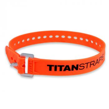 2 379 р. Ремень крепёжный TitanStraps Industrial оранжевый L = 64 см (Dmax = 18 см, Dmin = 5,5 см) TitanStraps tsi-0125-fo  с доставкой в г. Керчь. Увеличить фотографию 1