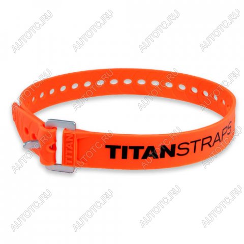 2 379 р. Ремень крепёжный TitanStraps Industrial оранжевый L = 64 см (Dmax = 18 см, Dmin = 5,5 см) TitanStraps tsi-0125-fo  с доставкой в г. Керчь