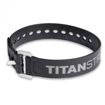 2 259 р. Ремень крепёжный TitanStraps Industrial черный L = 51 см (Dmax = 14,15 см, Dmin = 5,5 см) TitanStraps tsi-0120-blk  с доставкой в г. Керчь. Увеличить фотографию 1