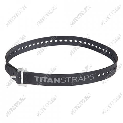 2 819 р. Ремень крепёжный TitanStraps Industrial черный L = 76 см (Dmax = 22,6 см, Dmin = 5,5 см) TitanStraps tsi-0130-blk  с доставкой в г. Керчь
