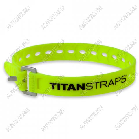 2 029 р. Ремень крепёжный TitanStraps Super Straps желтый L = 46 см (Dmax = 12,7 см, Dmin = 3,2 см) TitanStraps ts-0918-fy  с доставкой в г. Керчь