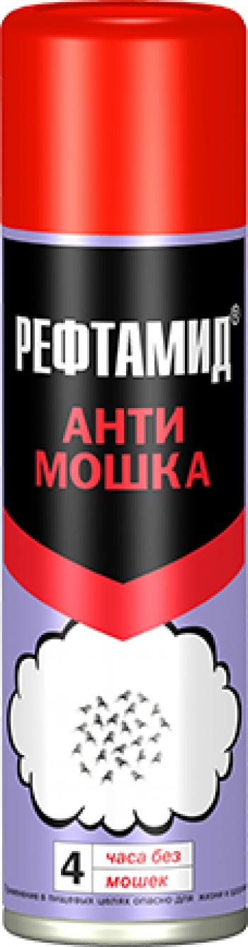 199 р. Репеллент "Рефтамид Антимошка" 145 мл СИБИАР 6-209  с доставкой в г. Керчь. Увеличить фотографию 1