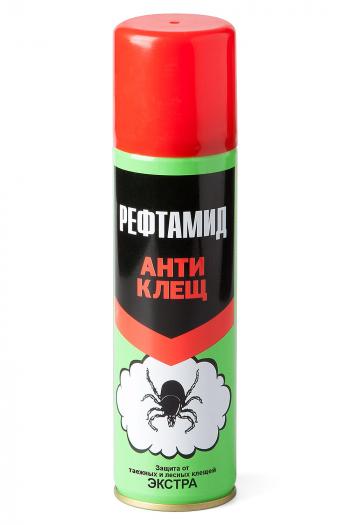 199 р. Репеллент акарицид "Рефтамид Экстра Антиклещ" 145 мл. СИБИАР mb-ir-01  с доставкой в г. Керчь. Увеличить фотографию 1