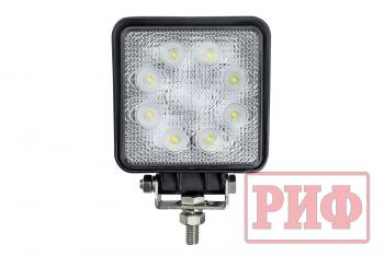 2 329 р. Светодиодная фара рабочего света РИФ 110 мм 24W LED РИФ sm-912f  с доставкой в г. Керчь. Увеличить фотографию 3