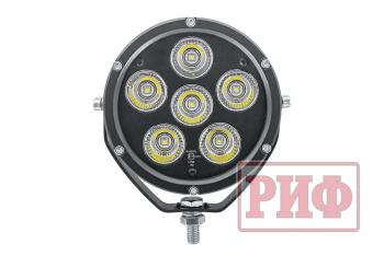 6 379 р. Светодиодная фара водительского света РИФ 127 мм 60W РИФ b0103f  с доставкой в г. Керчь. Увеличить фотографию 4