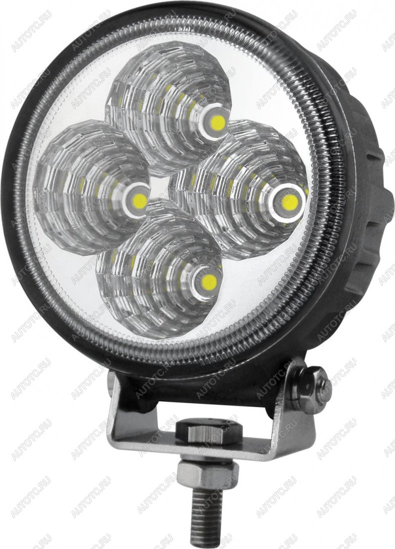 1 529 р. Светодиодная фара водительского света РИФ 83 мм 12W LED (для передних бамперов РИФ) РИФ sm-810f  с доставкой в г. Керчь