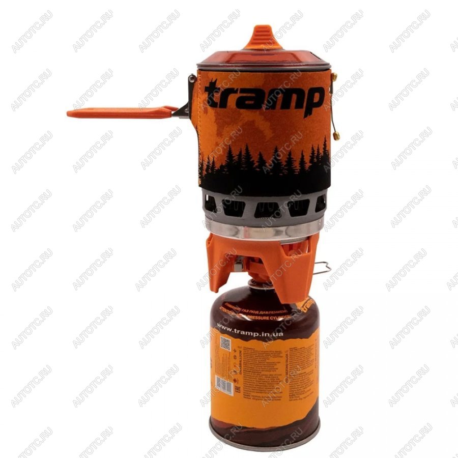6 949 р. Система для приготовления пищи 0,8л. (Оранжевый) TRAMP trg-049-orange  с доставкой в г. Керчь