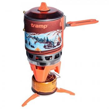 7 799 р. Система для приготовления пищи 1л. (Оранжевый) TRAMP trg-115-orange  с доставкой в г. Керчь. Увеличить фотографию 1