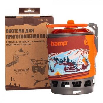 7 799 р. Система для приготовления пищи 1л. (Оранжевый) TRAMP trg-115-orange  с доставкой в г. Керчь. Увеличить фотографию 4