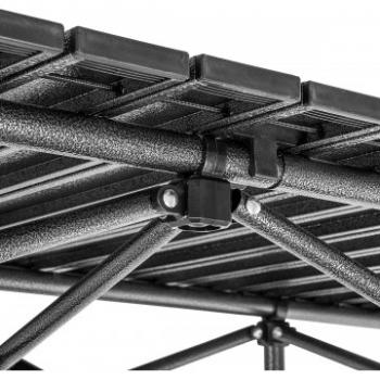 7 569 р. Стол складной Premier 120x55x65см., реечная столешница алюминий, с отделением под посуду PREMIER pr-mc-608  с доставкой в г. Керчь. Увеличить фотографию 4