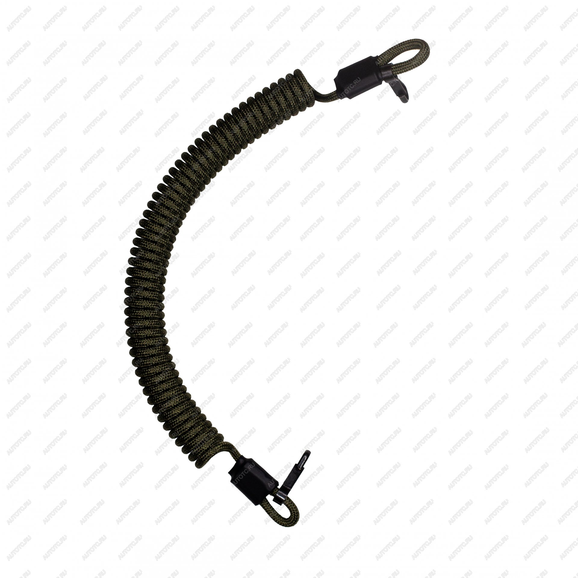 399 р. Страховочный тренчик CORD из паракорда с 2 карабинами (army green) CORD tr.kk.a.gr  с доставкой в г. Керчь