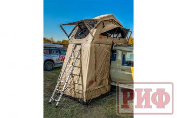 21 419 р. Тамбур к палатке РИФ Soft RT01-120, тент песочный РИФ rifan0112060000  с доставкой в г. Керчь. Увеличить фотографию 3