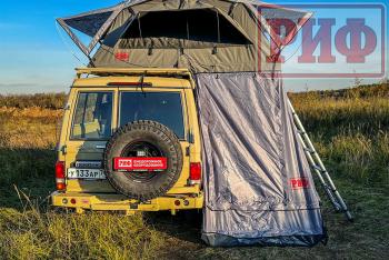 21 909 р. Тамбур к палатке РИФ Soft RT01-140, тент серый РИФ rifan0114080001  с доставкой в г. Керчь. Увеличить фотографию 5