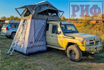 21 909 р. Тамбур к палатке РИФ Soft RT01-140, тент серый РИФ rifan0114080001  с доставкой в г. Керчь. Увеличить фотографию 13