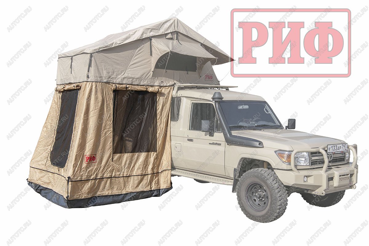 22 839 р. Тамбур к палатке РИФ Soft RT02-140, тент песочный РИФ rifan0214060000  с доставкой в г. Керчь