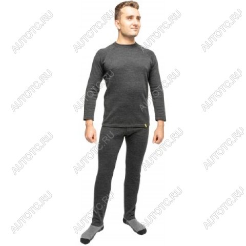 3 529 р. Термобелье комплект Helios Thermo-Merino, цв.темно-серый р.44-46164-168, M HELIOS 144618  с доставкой в г. Керчь