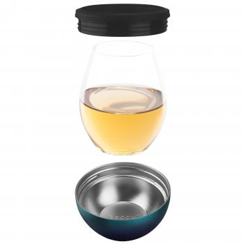 2 379 р. Термобокал для вина WINE KUZIE 440 мл, белый ASOBU stl24.01-white  с доставкой в г. Керчь. Увеличить фотографию 3