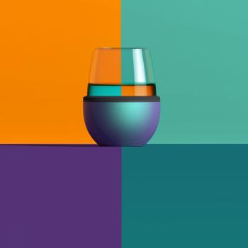 2 379 р. Термобокал для вина WINE KUZIE 440 мл, мультиколор ASOBU stl24.29  с доставкой в г. Керчь. Увеличить фотографию 6