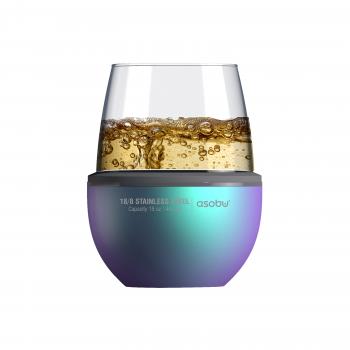 2 379 р. Термобокал для вина WINE KUZIE 440 мл, мультиколор ASOBU stl24.29  с доставкой в г. Керчь. Увеличить фотографию 2