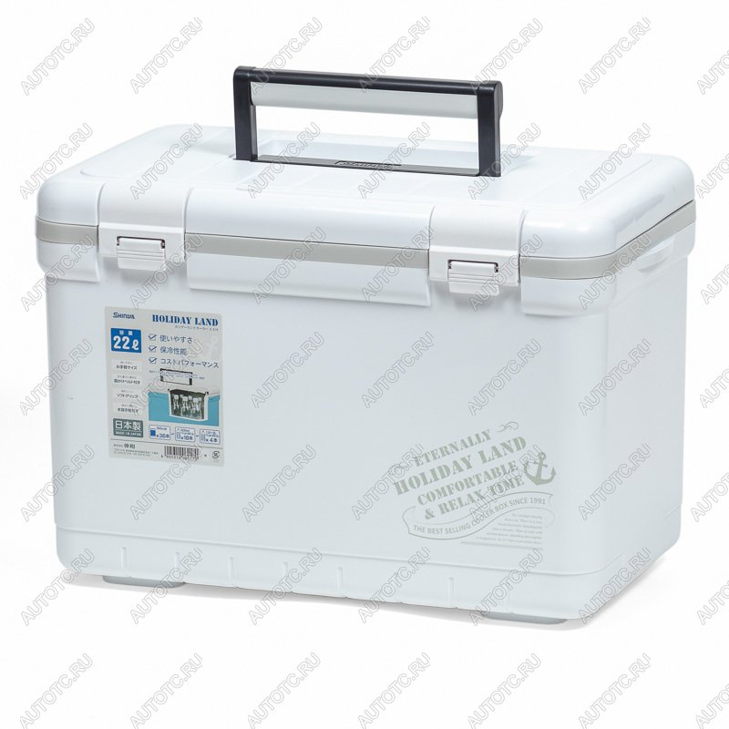 9 359 р. Термобокс SHINWA Holiday Land Cooler 22H белый SHINWA hlc-22h-w  с доставкой в г. Керчь