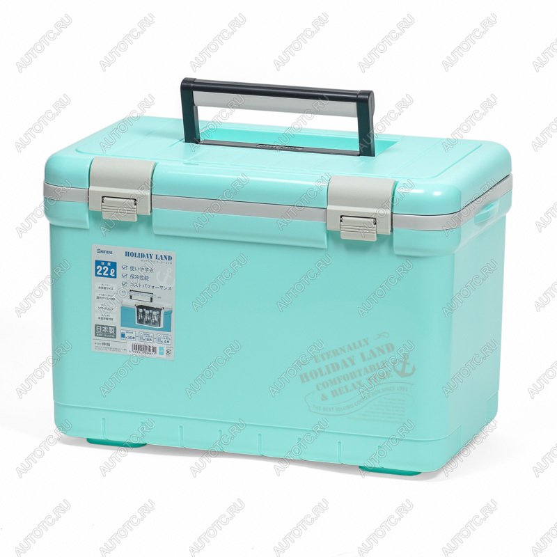 9 359 р. Термобокс SHINWA Holiday Land Cooler 22H синий SHINWA hlc-22h-bl  с доставкой в г. Керчь