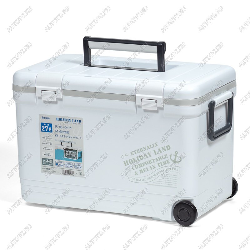 10 779 р. Термобокс SHINWA Holiday Land Cooler 27H белый SHINWA hlc-27h-w  с доставкой в г. Керчь