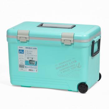 10 779 р. Термобокс SHINWA Holiday Land Cooler 27H синий SHINWA hlc-27h-bl  с доставкой в г. Керчь. Увеличить фотографию 1