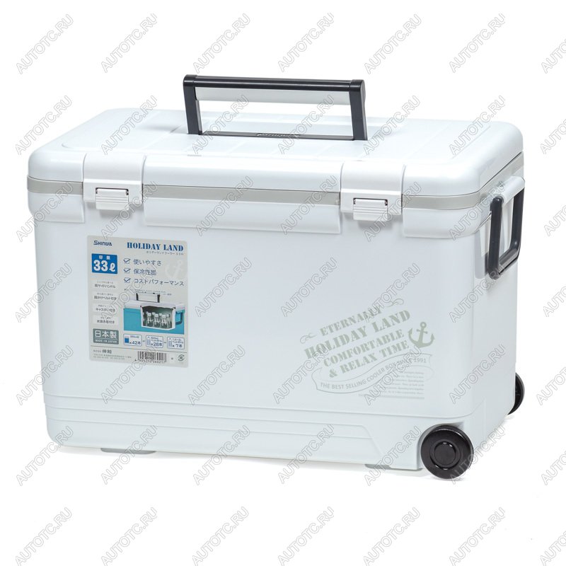 12 489 р. Термобокс SHINWA Holiday Land Cooler 33H белый SHINWA hlc-33h-w  с доставкой в г. Керчь