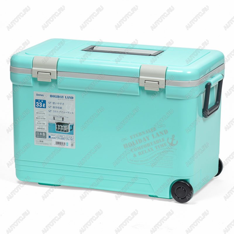 12 489 р. Термобокс SHINWA Holiday Land Cooler 33H синий SHINWA hlc-33h-bl  с доставкой в г. Керчь