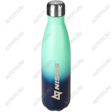 919 р. Термобутылка NISUS 500ML (зеленыйсиний) HELIOS n.tb-019-tb  с доставкой в г. Керчь
